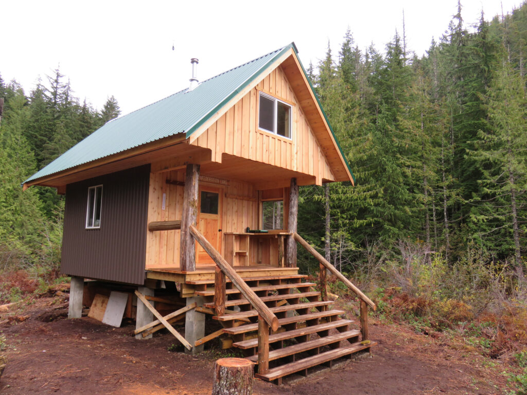 Confederation Lake - new hut